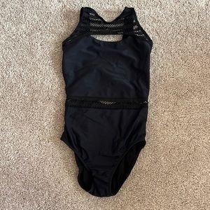Five Dancewear Leotard. YM. Black. Used but no holes or tears. Great condition.